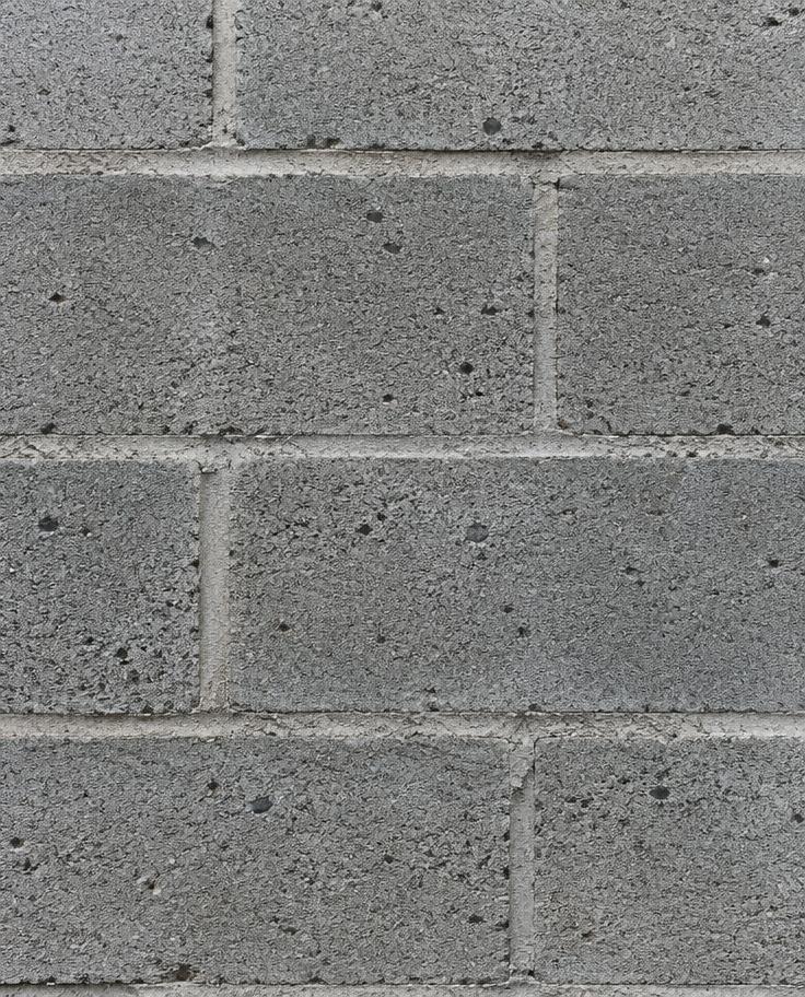 Parede de blocos de concreto